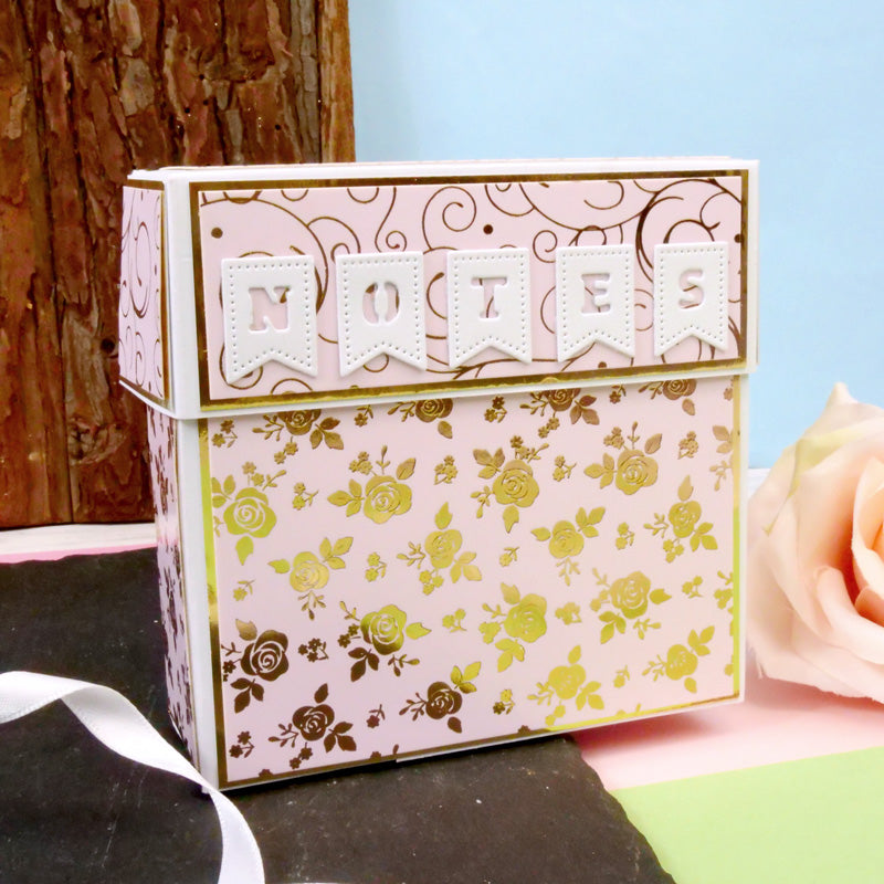 A Touch of Colour Foiled Edge-to-Edge Cardstock