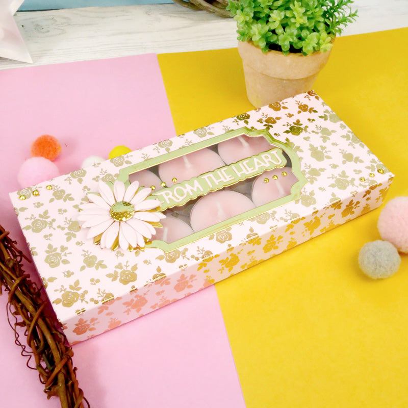 A Touch of Colour Foiled Edge-to-Edge Cardstock