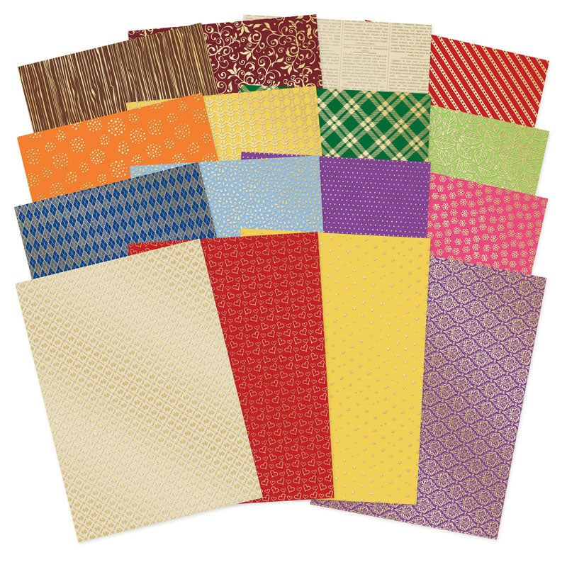 Golden Oldies - Senior Moments Foiled Edge-to-Edge Cardstock