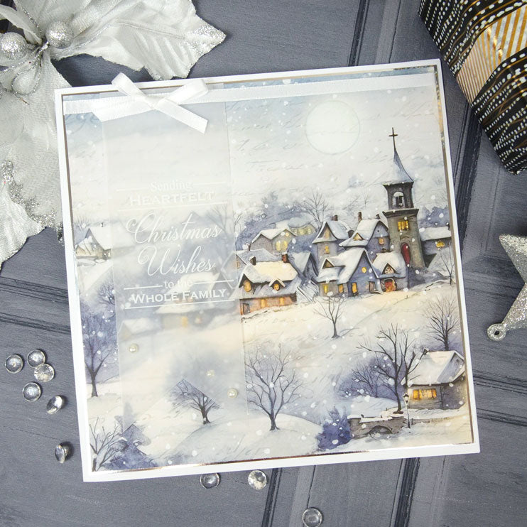 Luxury Festive Foiled Parchment Sentiment Sheets