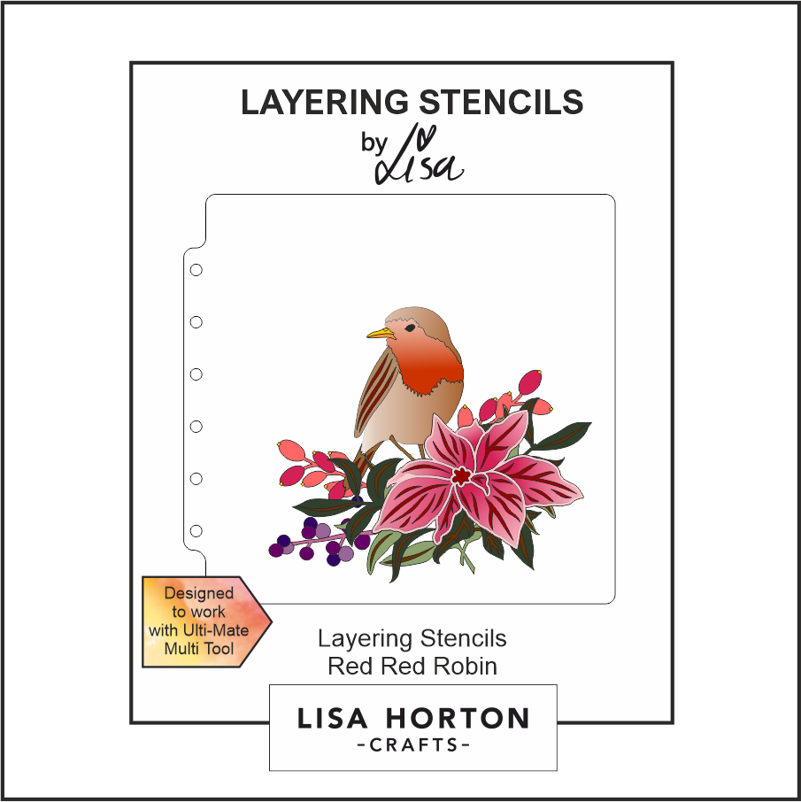 Lisa Horton 5x7 3D Embossing Folder & Die - Blooming Marvellous