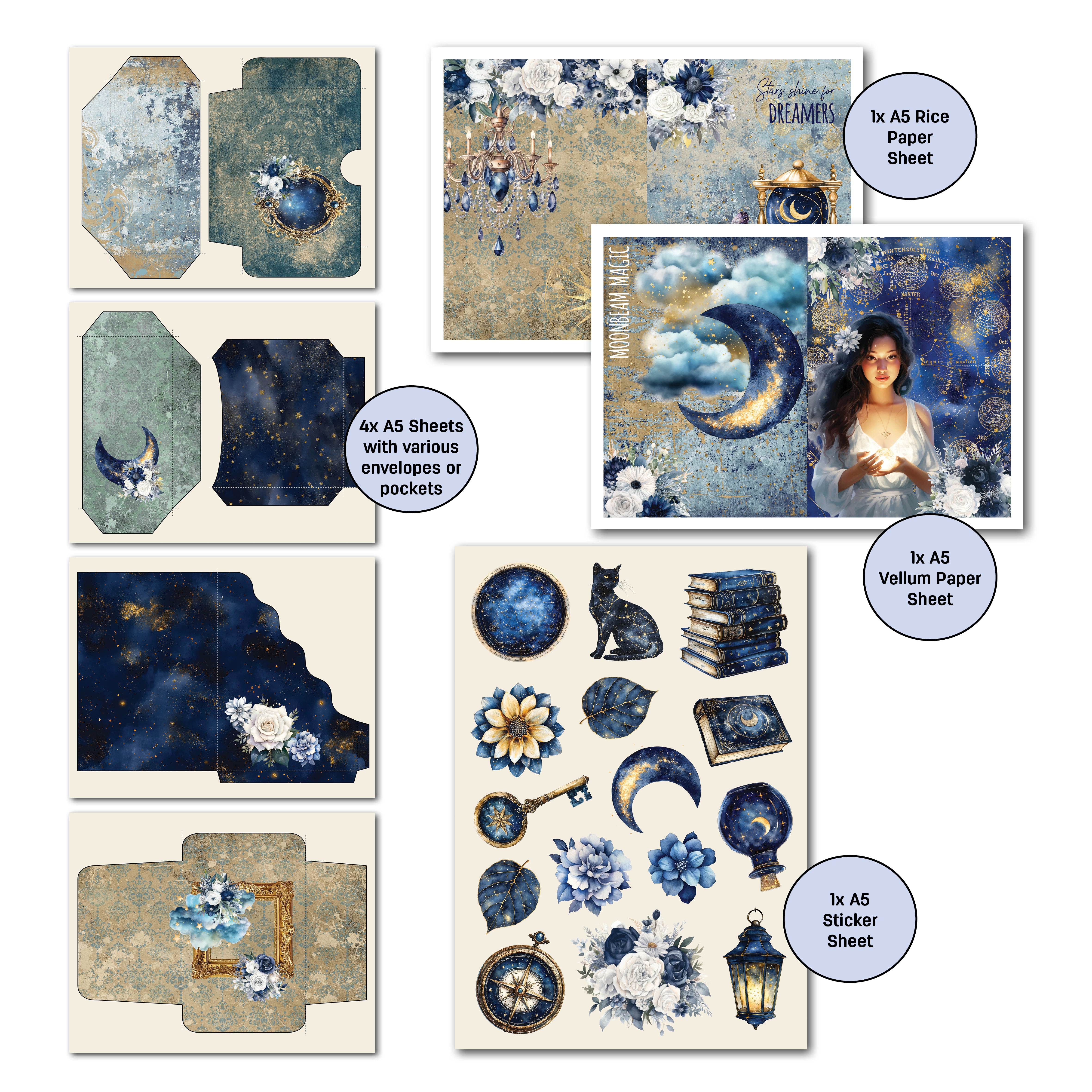 3Quarter Designs Lunar Horoscopes - Gimme More Pack