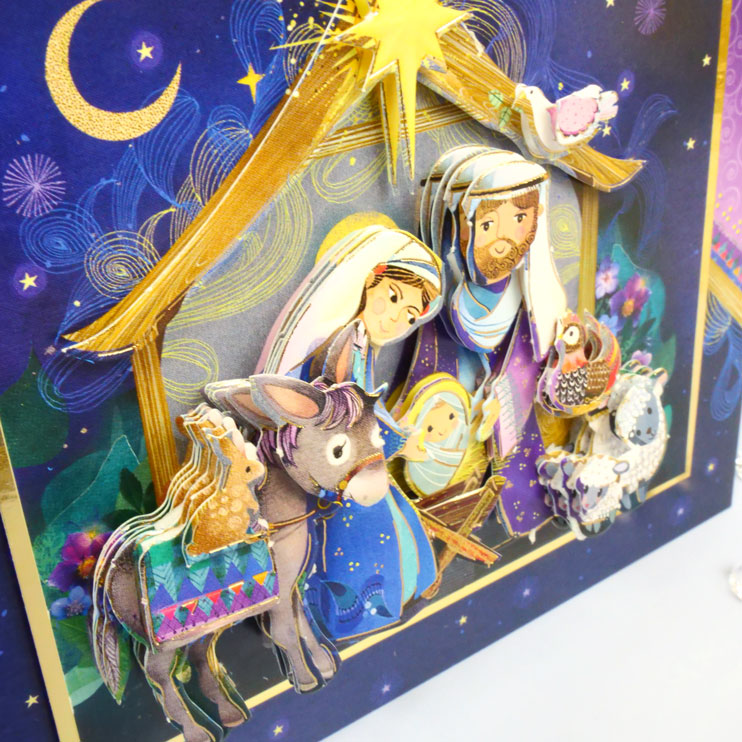 A Merry Little Christmas Deco-Large Set - O Come Let Us Adore Him