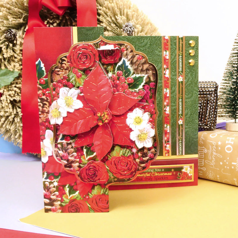 A Merry Little Christmas Deco-Large Set - Perfect Poinsettia