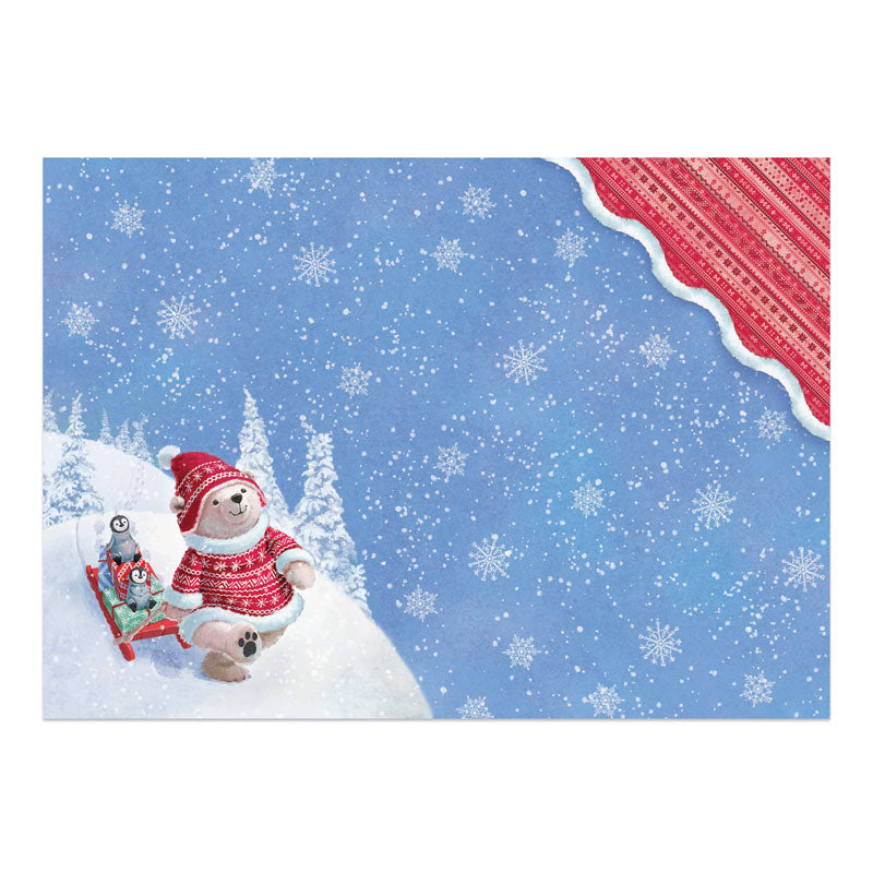 A Merry Little Christmas Deco-Large Set - Ready, Set, Snow!