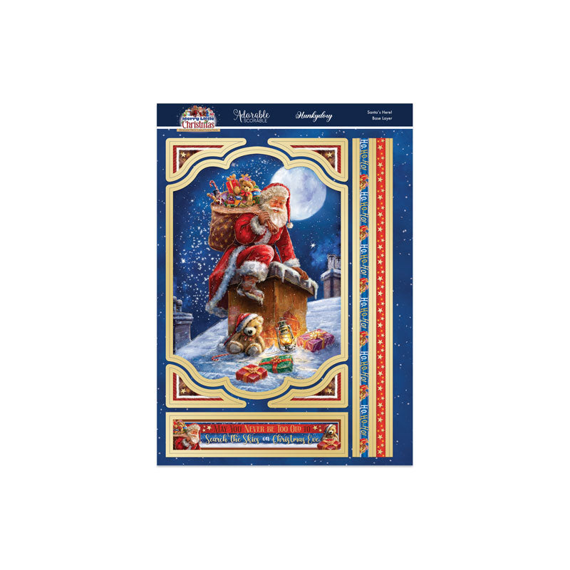 A Merry Little Christmas Deco-Large Set - Santa's Here!