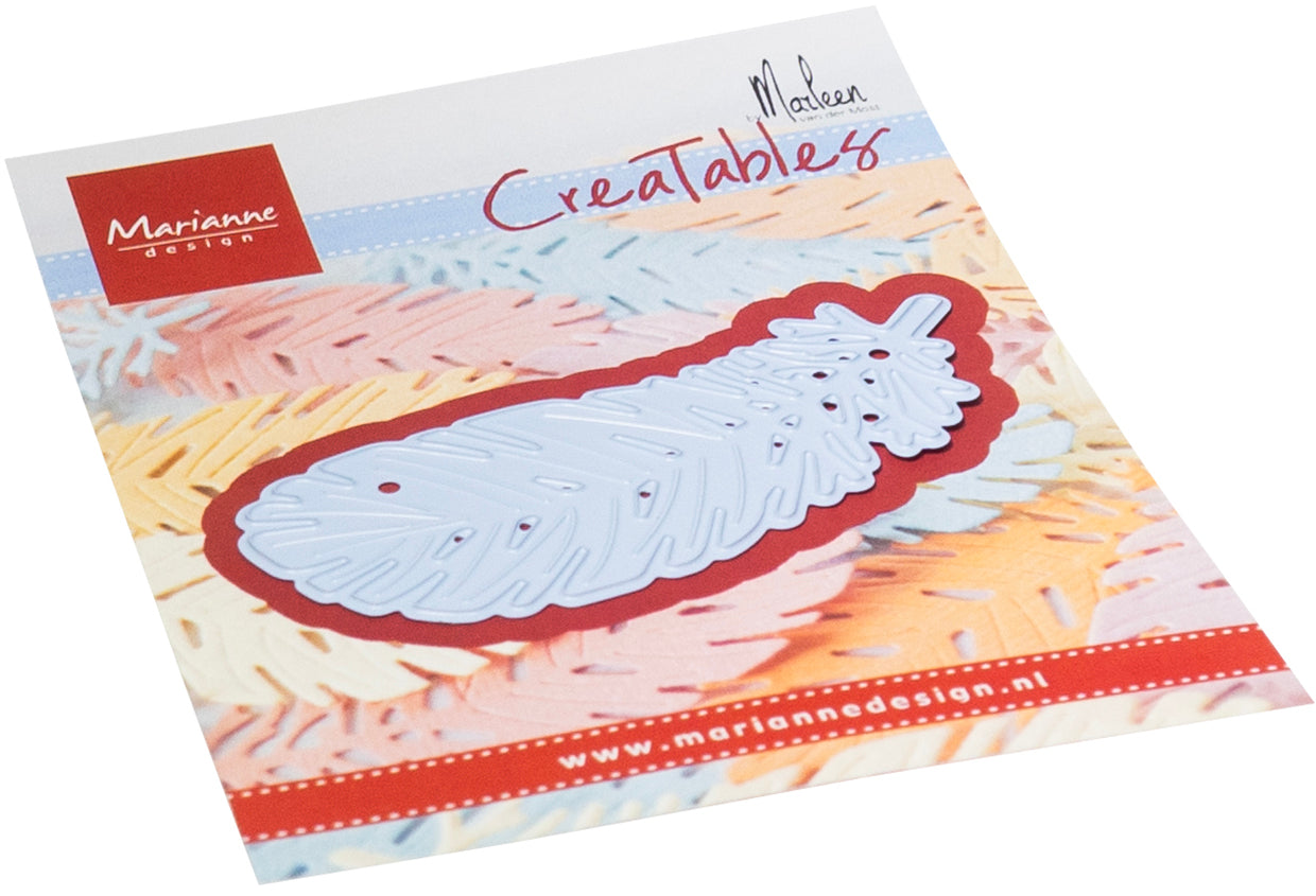 Marianne Design Creatables Die - Feather By Marleen