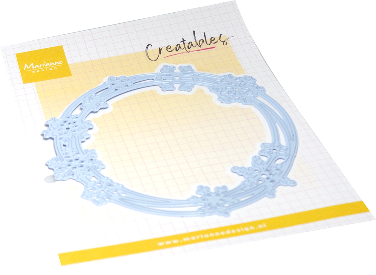 Marianne Design - Ice crystals - circle