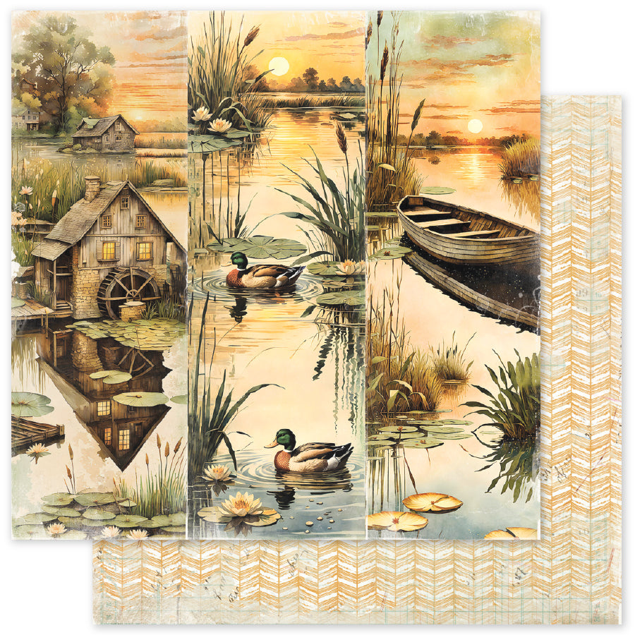 Lakeside Memories F 12 x 12 Paper (12 pc Bulk Pack) 34710