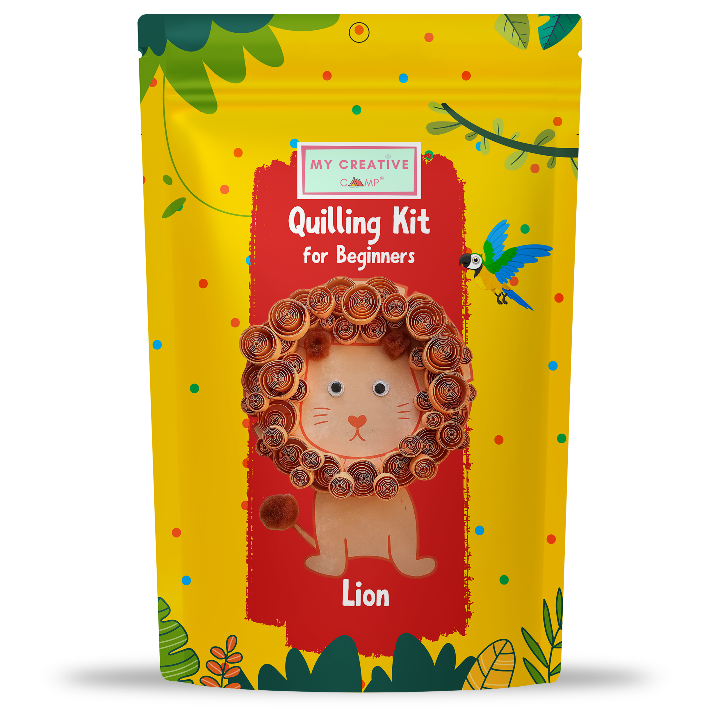My Creative Camp Lion Quilling Kit