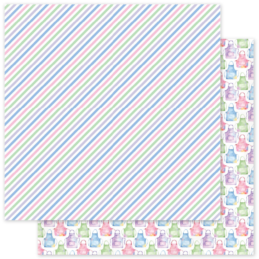 Little Artists Patterns 12x12 Paper Collection 35029
