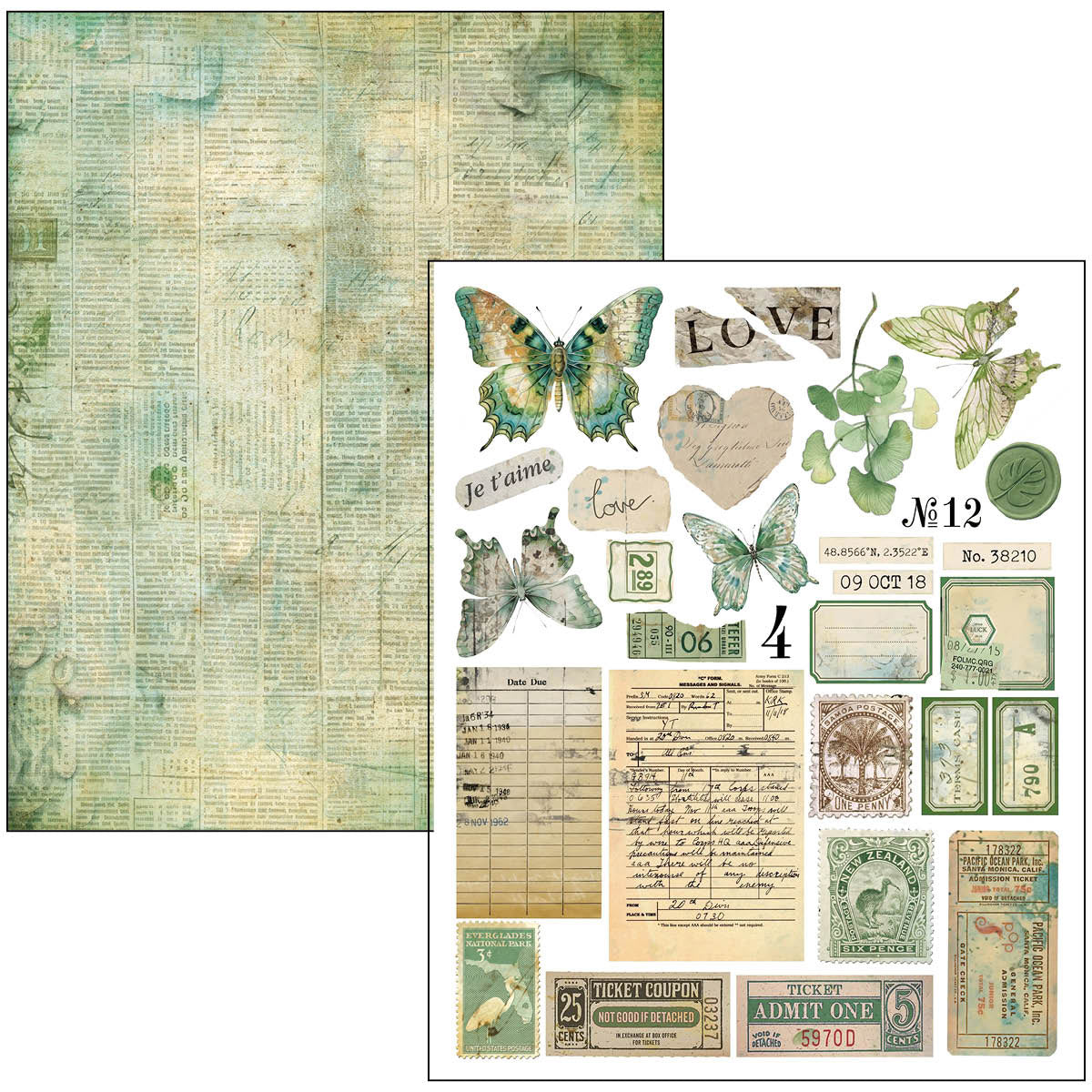 Mixed Media Book Time Capsule A4 Maxi