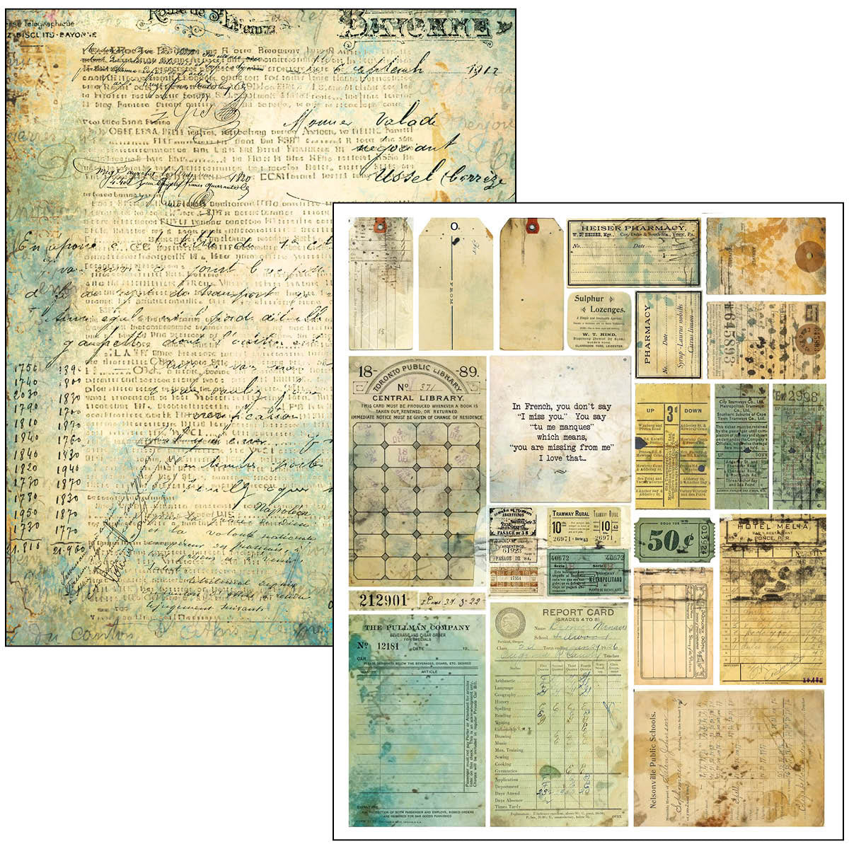 Mixed Media Book Time Capsule A4 Maxi