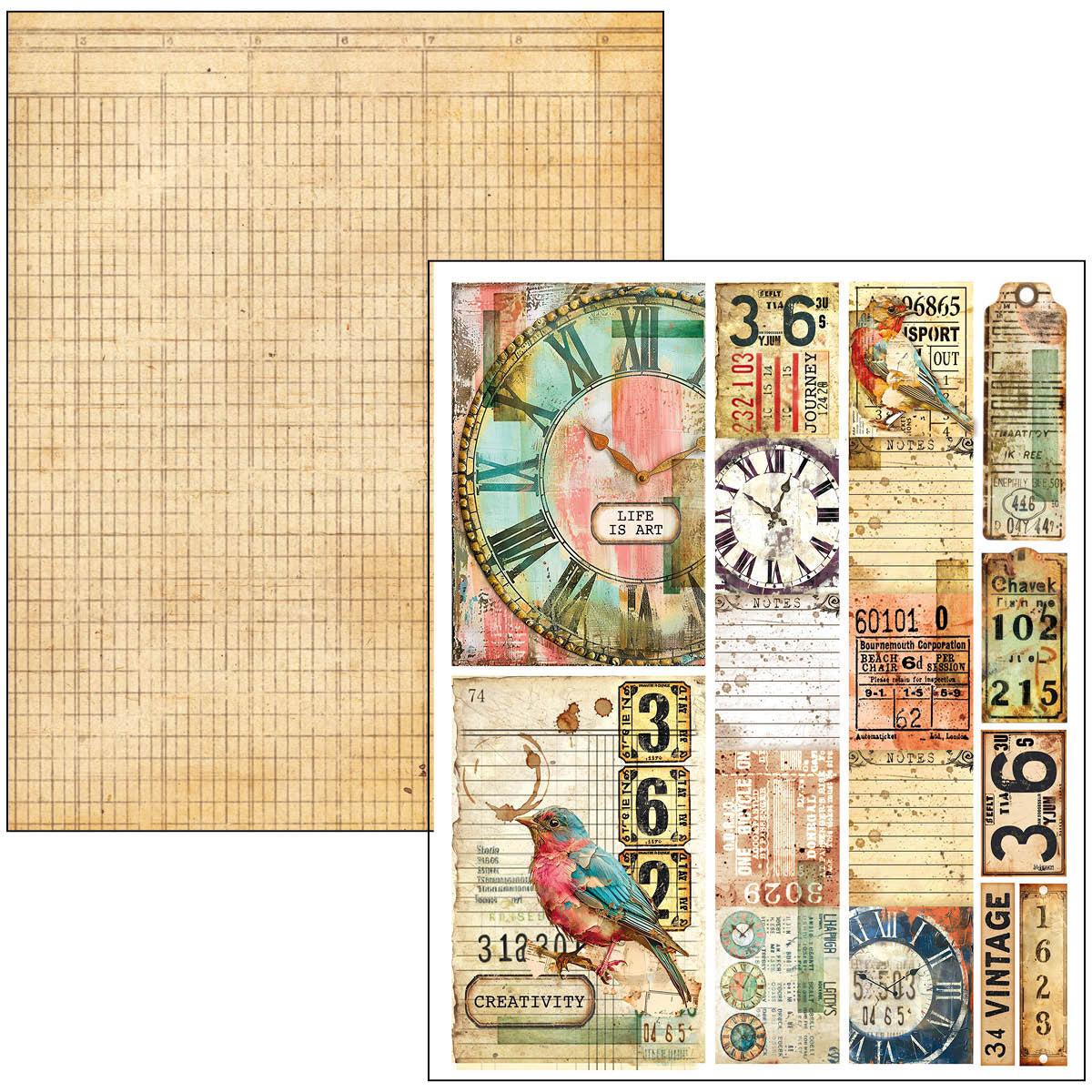 Mixed Media Book Quintessential A4 Maxi