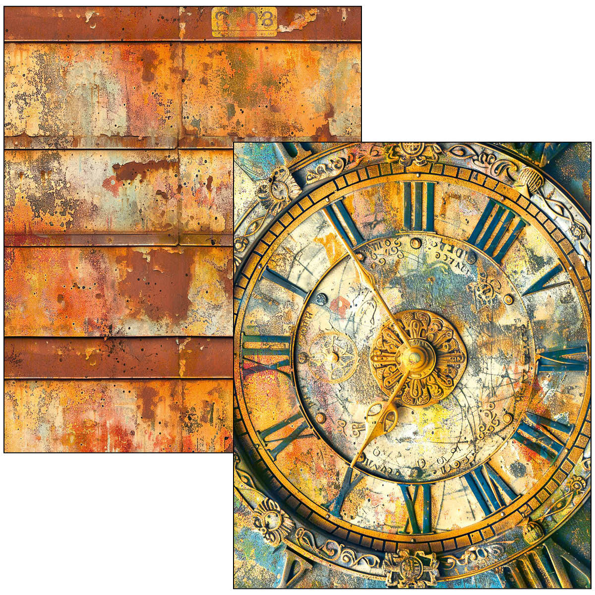 Mixed Media Book Past Time A4 Maxi