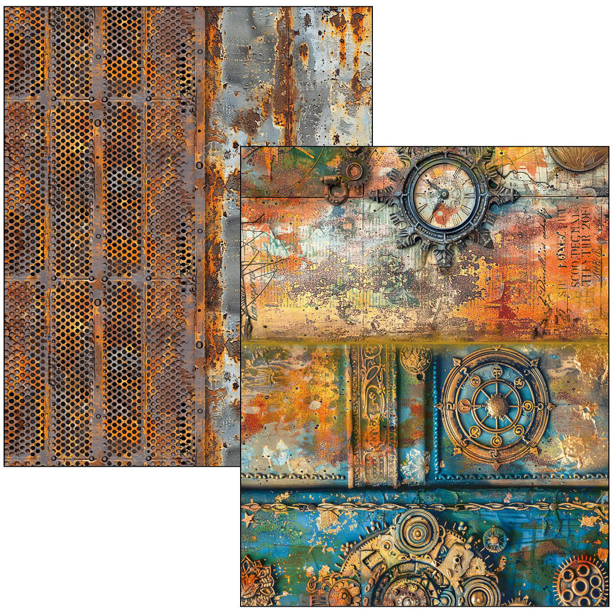 Mixed Media Book Past Time A4 Maxi