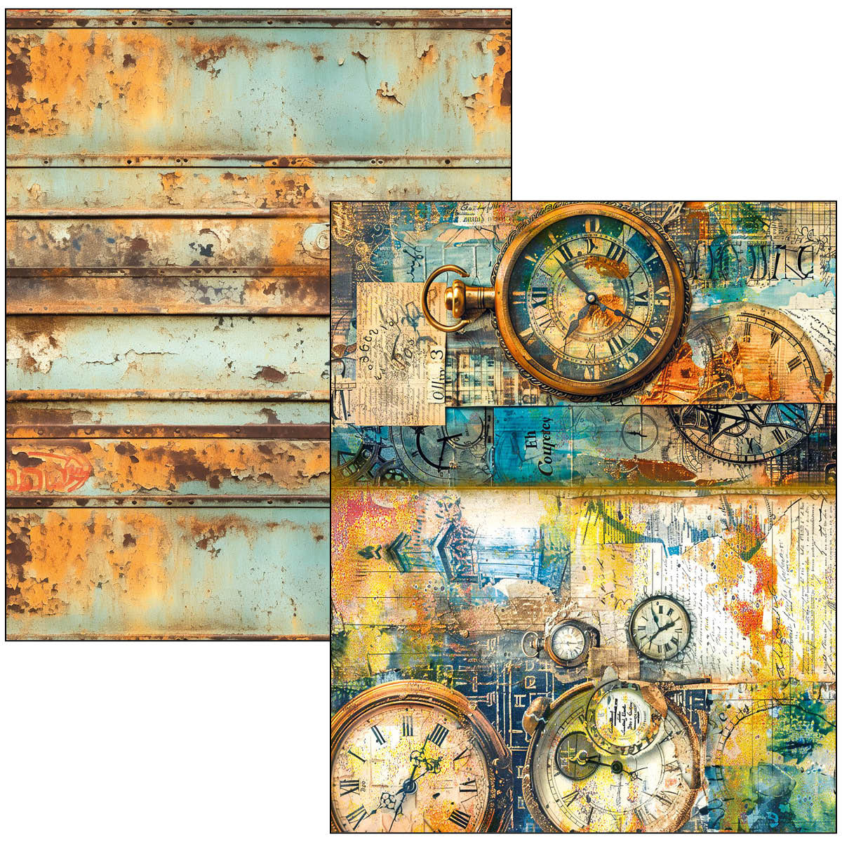 Mixed Media Book Past Time A4 Maxi