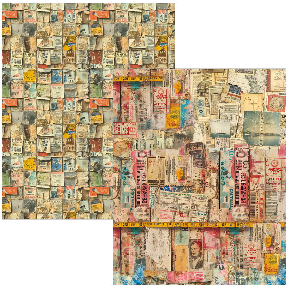 Mixed Media Book Journey Ahead A4 Maxi