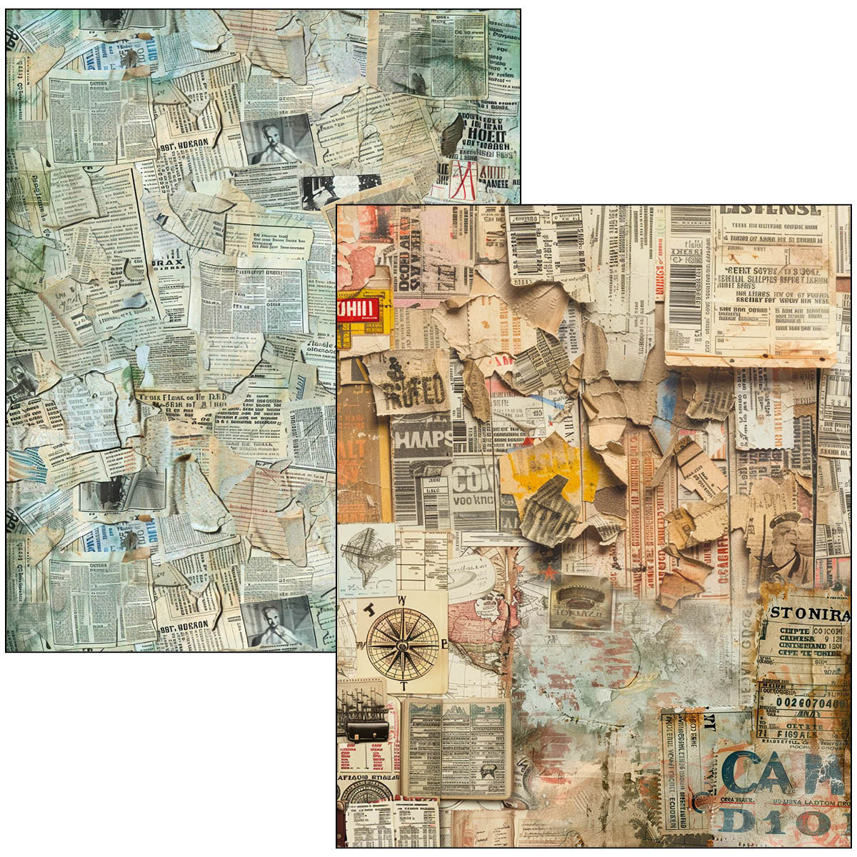 Mixed Media Book Journey Ahead A4 Maxi