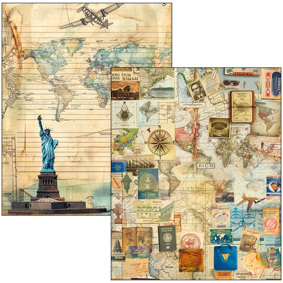 Mixed Media Book Journey Ahead A4 Maxi