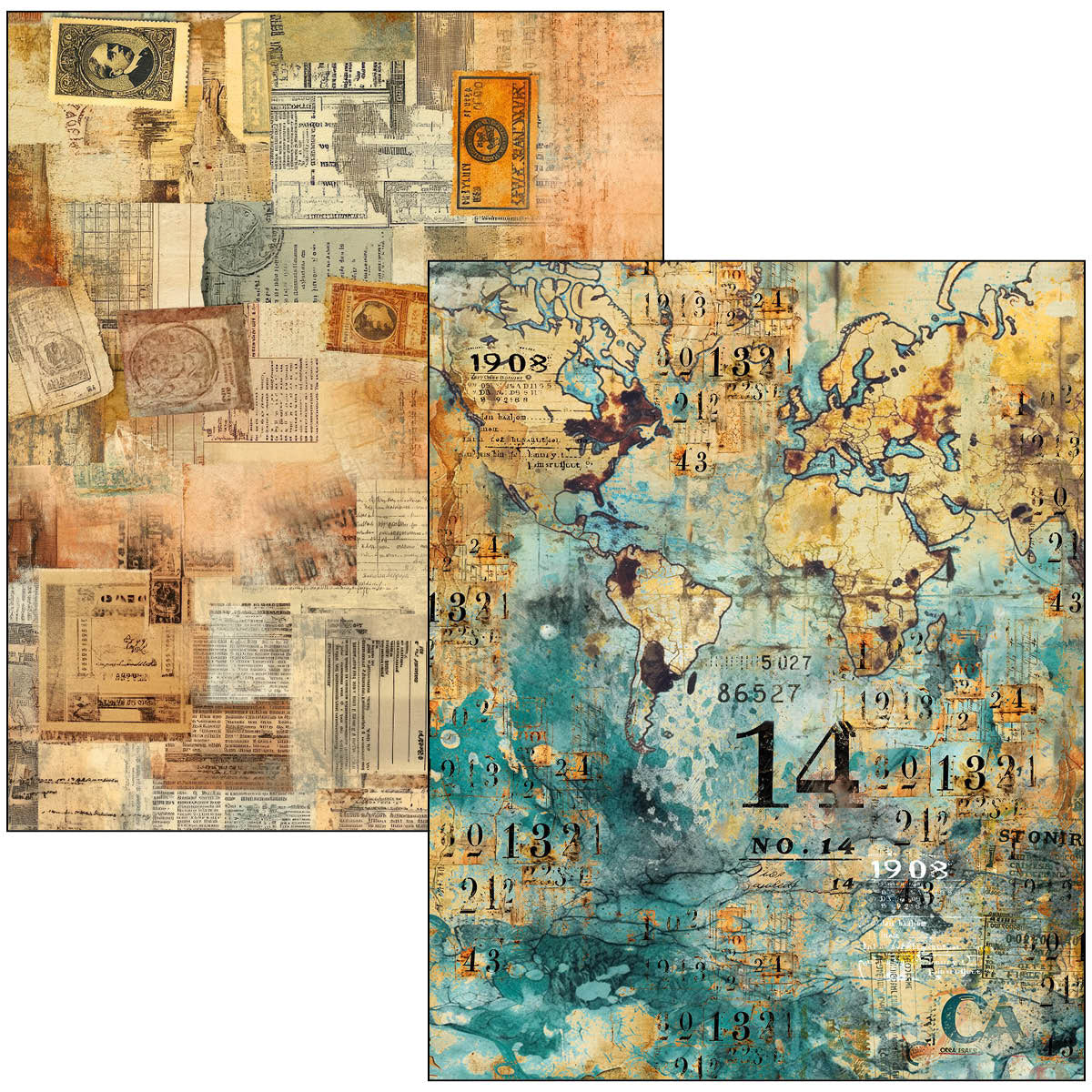 Mixed Media Book Journey Ahead A4 Maxi