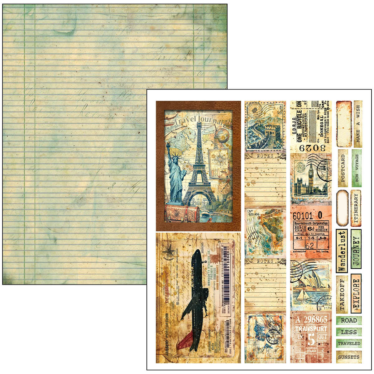Mixed Media Book Journey Ahead A4 Maxi