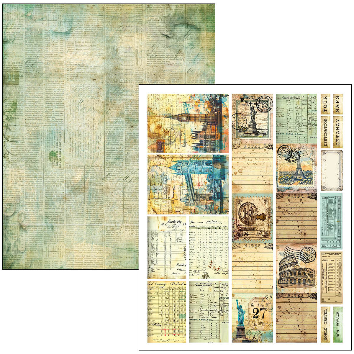 Mixed Media Book Journey Ahead A4 Maxi
