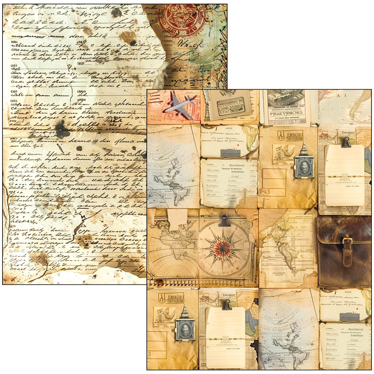 Mixed Media Book Journey Ahead A4 Maxi