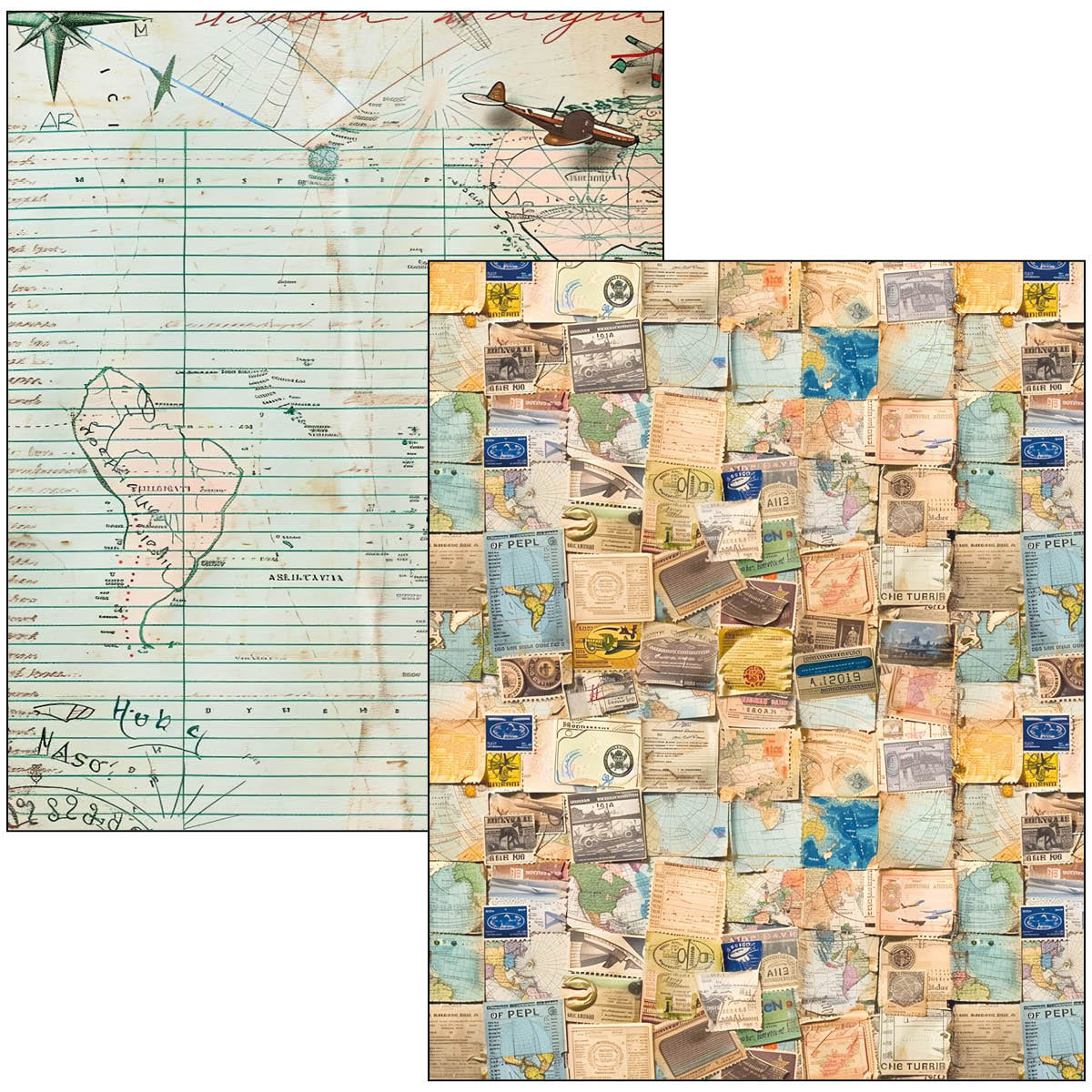 Mixed Media Book Journey Ahead A4 Maxi