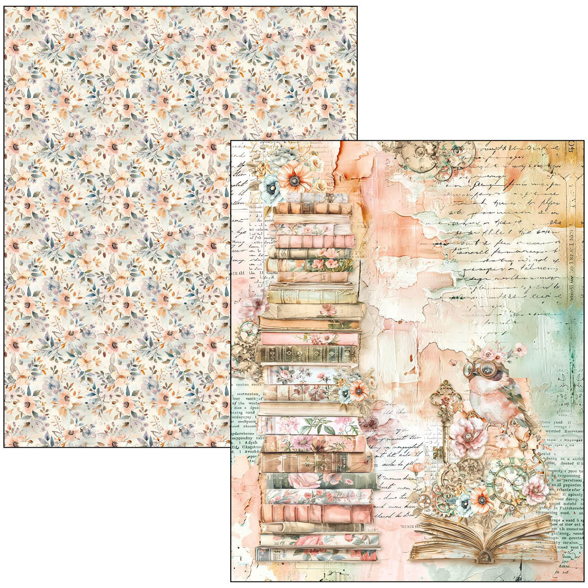 Mixed Media Book Lost in Time A4 Maxi