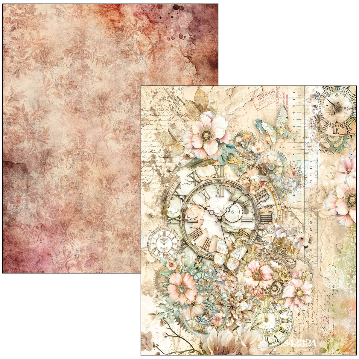 Mixed Media Book Lost in Time A4 Maxi