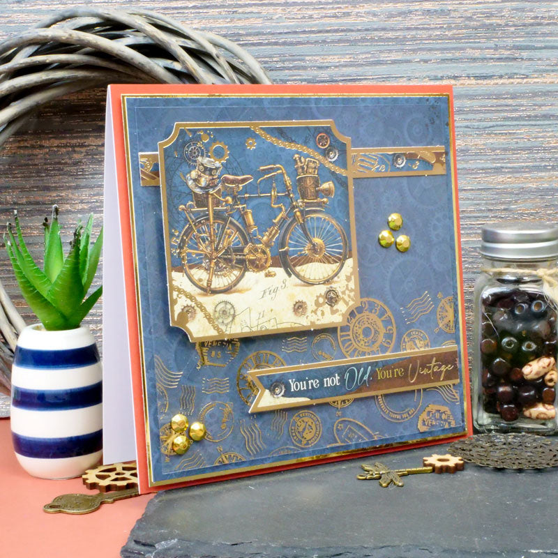 Clockwork Curiosities Luxury Foiled Cardstock