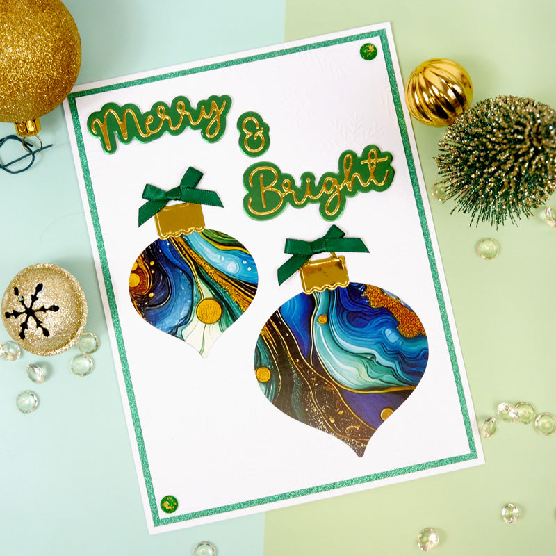 Moonstone Dies - Straight Edged Nesting Dies - Baubles