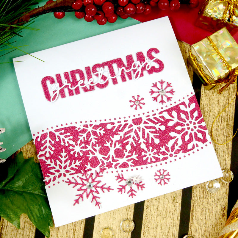 Moonstone Dies - Pretty Snowflake Panels