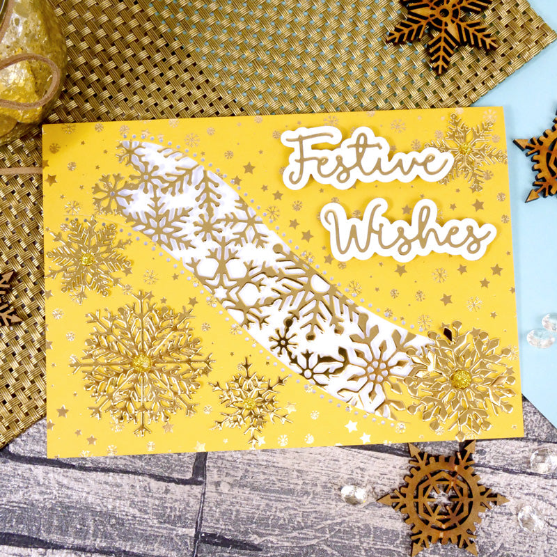 Moonstone Dies - Pretty Snowflake Panels