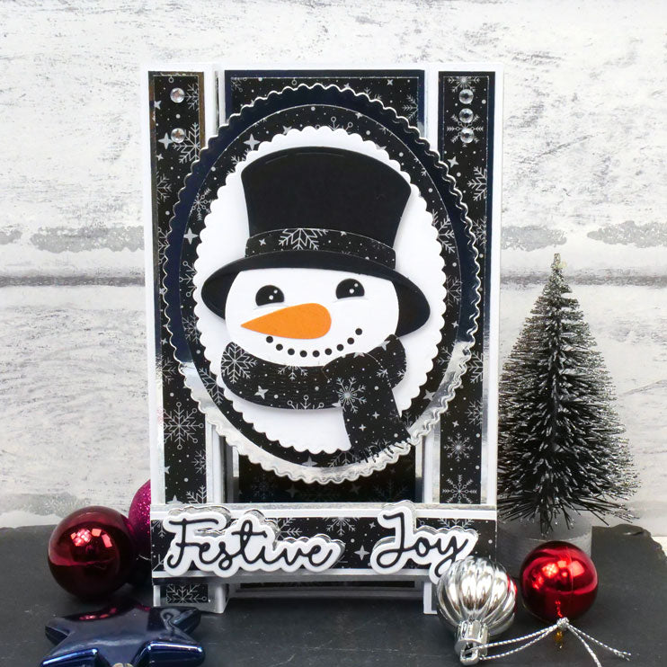 Moonstone Dies - Layering Snowman