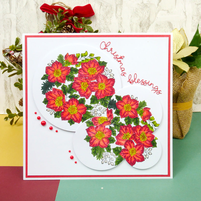 Moonstone Dies - Festive Essential Arched Sentiments