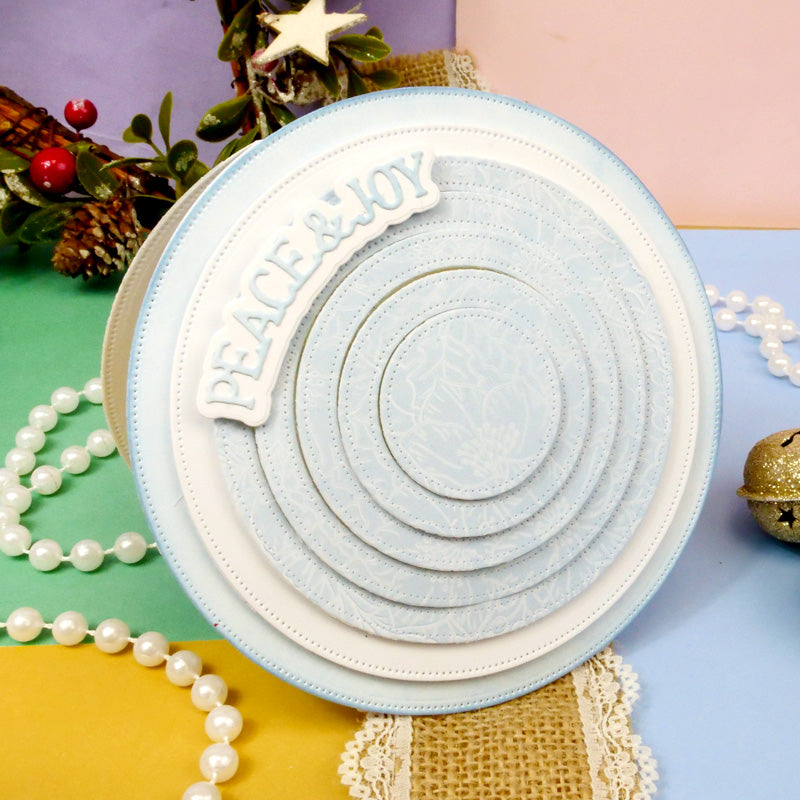 Moonstone Dies - Festive Essential Arched Sentiments