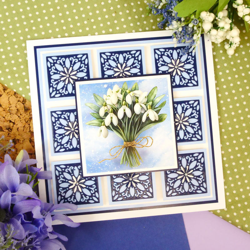 Moonstone Dies - Layering Square Tile