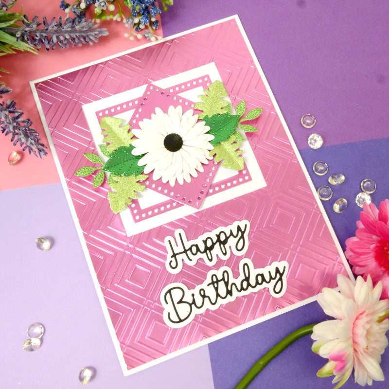 Moonstone Dies - Straight Edged Dotty Nesting Dies - Squares