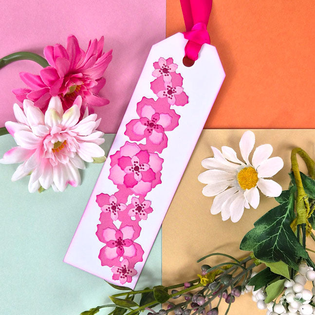 Moonstone Dies - Dimensional Flowers - Border Panel