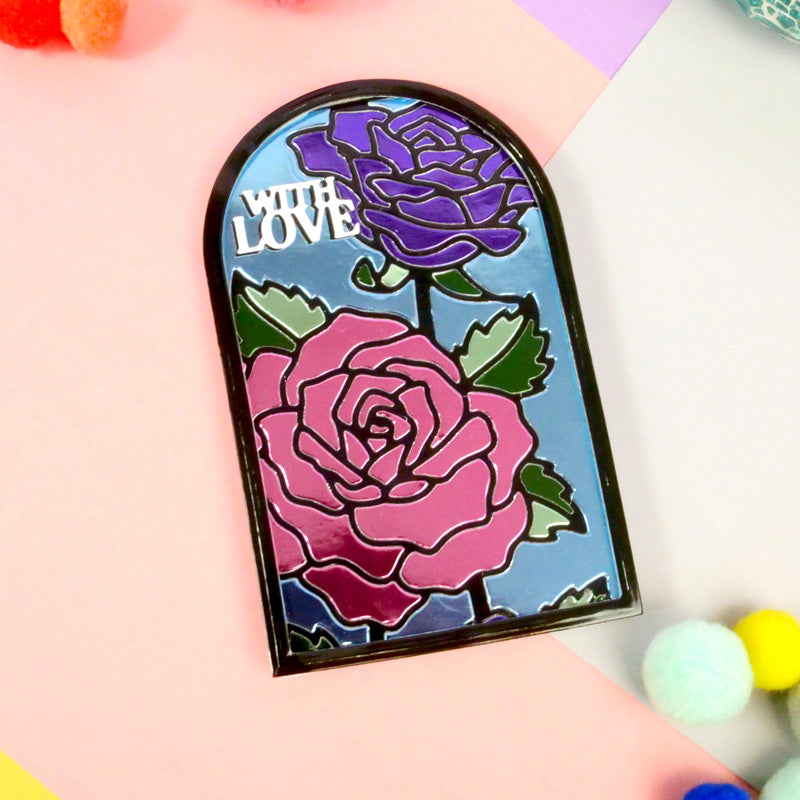 Moonstone Dies - DL Floral Panels - Roses