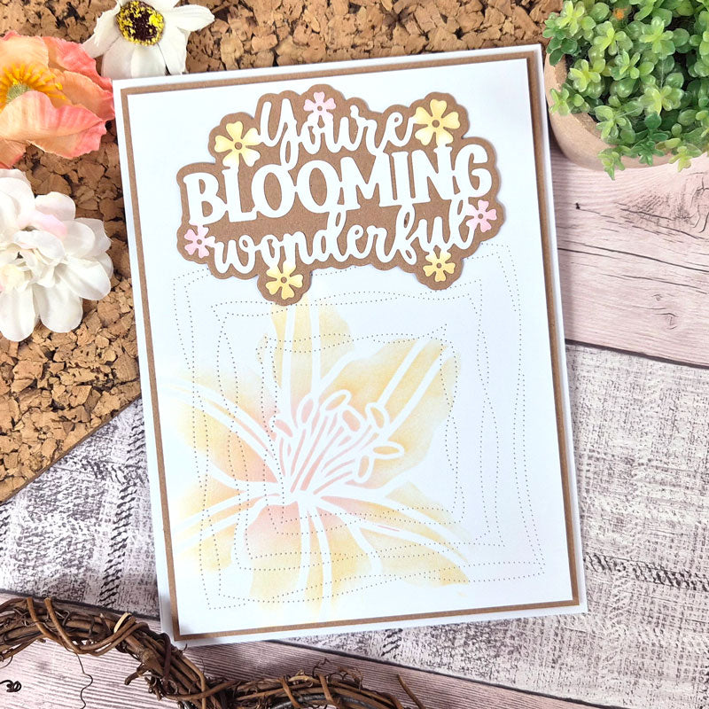 Moonstone Dies - Dotty Frames Nesting Dies - Squares