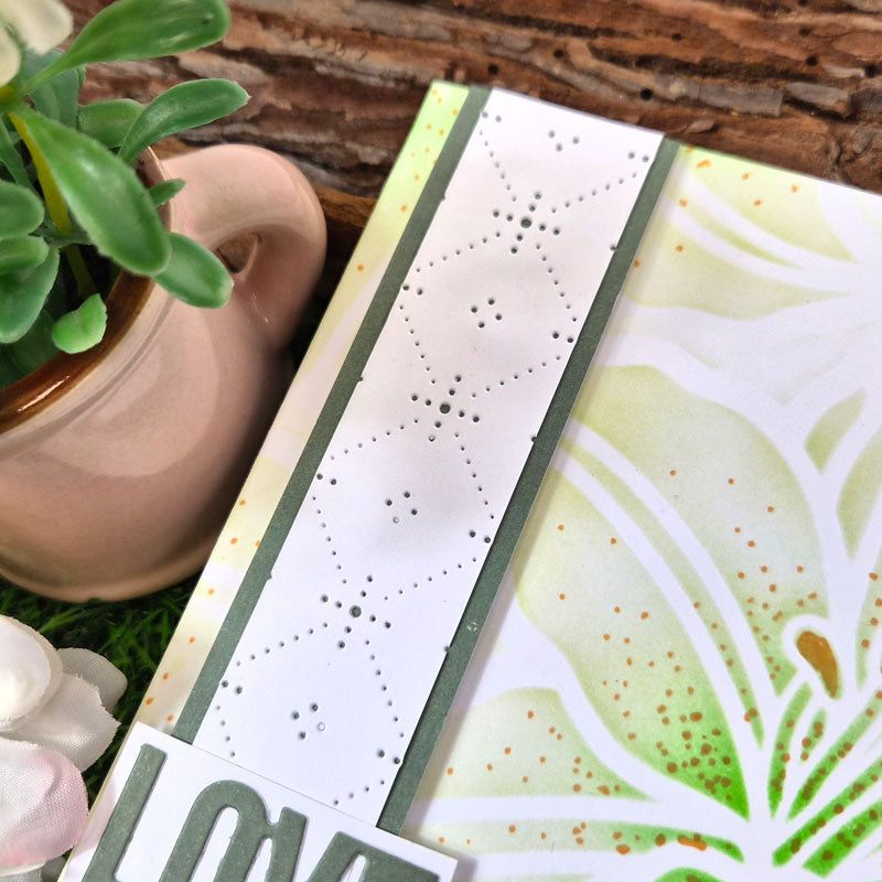 Moonstone Dies - Dotty Lattice Background Panel