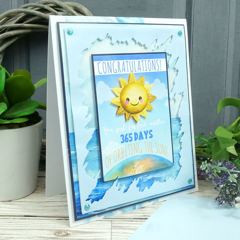 Moonstone Dies - Brush Stroke Frame