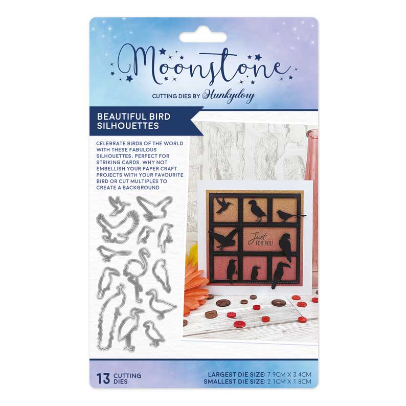 Moonstone Dies - Beautiful Bird Silhouettes