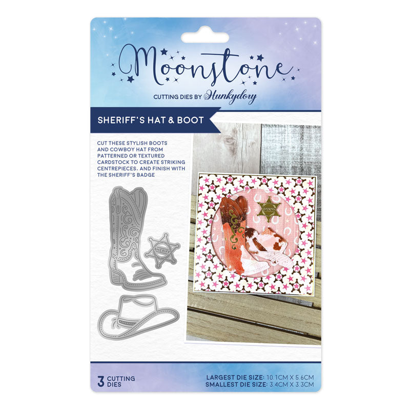 Moonstone Dies - Sheriff's Hat & Boot