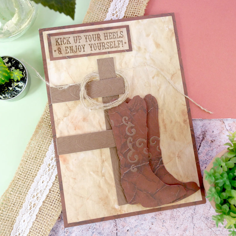 Moonstone Dies - Sheriff's Hat & Boot