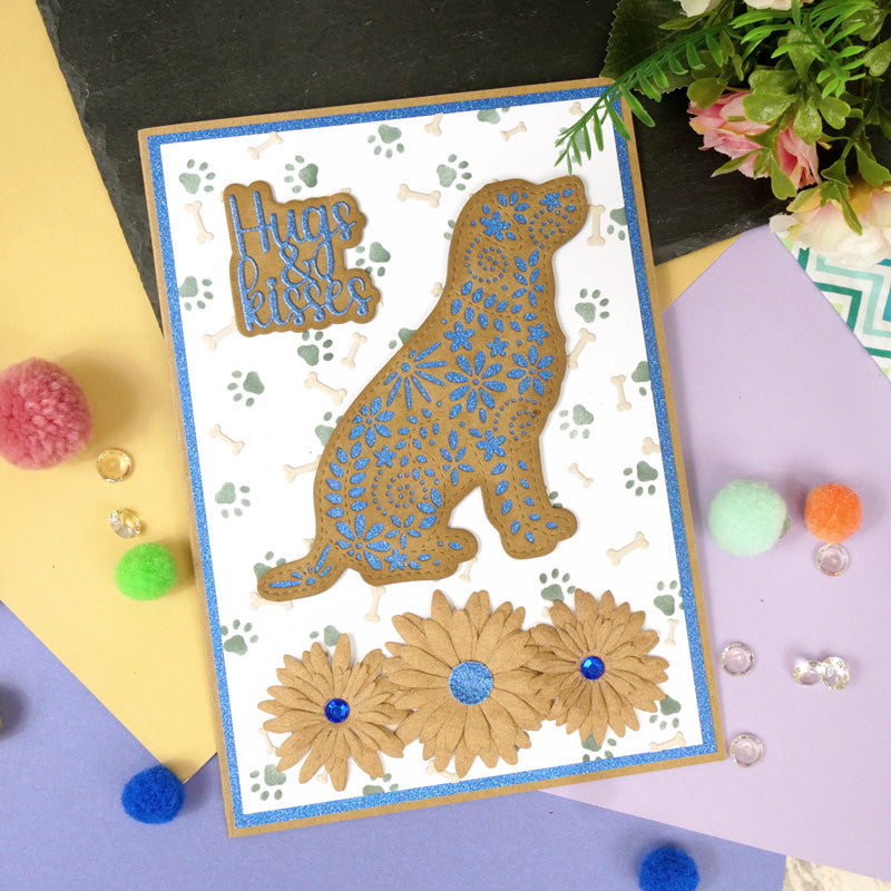 Moonstone Dies - Pretty Petals Dog