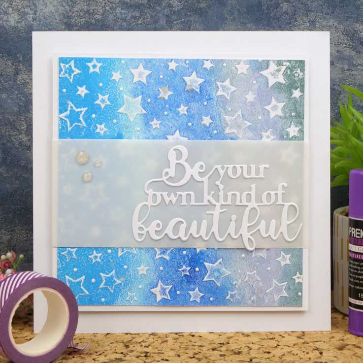 Moonstone Embossing Folders - Stars